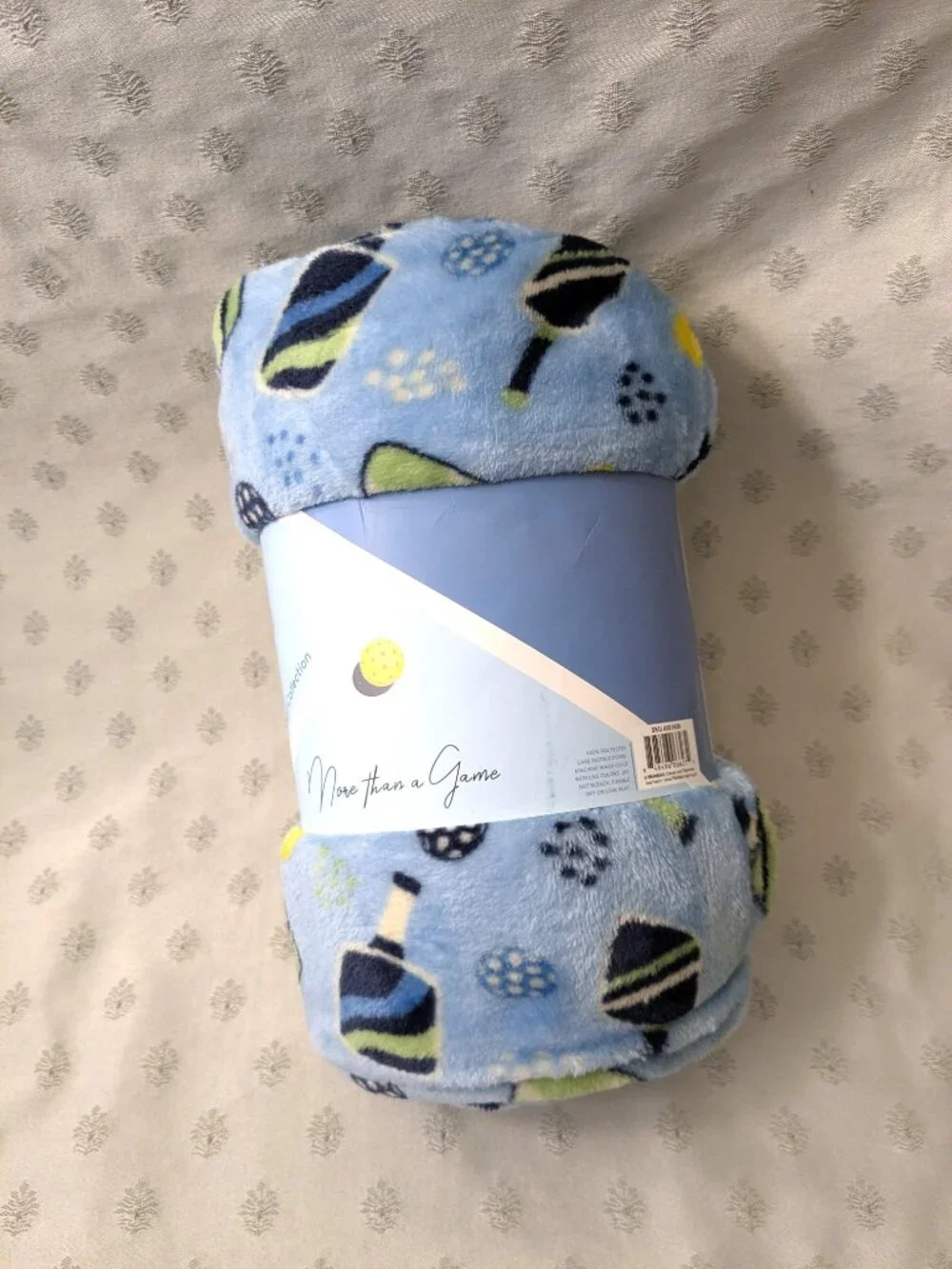 New! Pickleball Plush Throw Blanket 50
